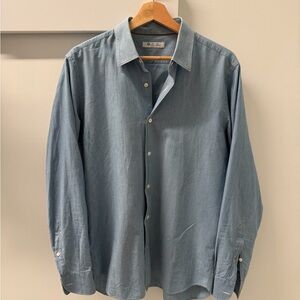 Loro Piana Sky Blue Denim Shirt